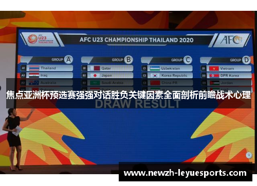 焦点亚洲杯预选赛强强对话胜负关键因素全面剖析前瞻战术心理 焦点亚洲杯预选赛强强对话胜负关键因素全面剖析前瞻战术心理